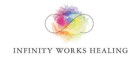 Infinity Works Healing Company Logo by Adela Warner in Boulder CO